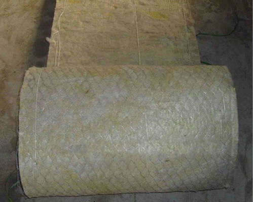 Refractory Insulating Fireproof Rockwool Roll Mineral Wool Insulation Blanket For Roof Building Materials