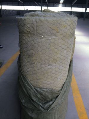Refractory Insulating Fireproof Rockwool Roll Mineral Wool Insulation Blanket For Roof Building Materials